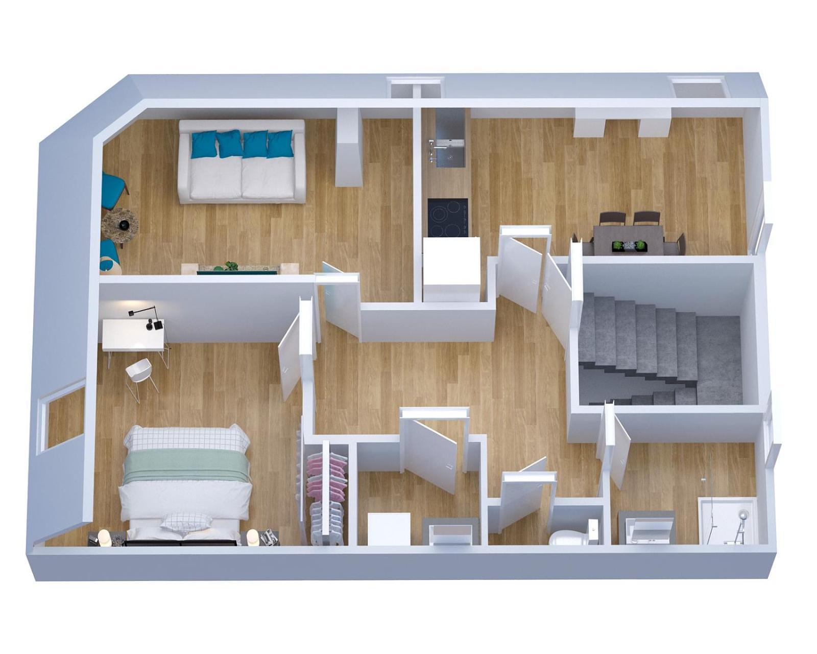 Le Havre - Quartier Des Docks Au Calme - Appartement T3 Entierement Renove Exteriör bild